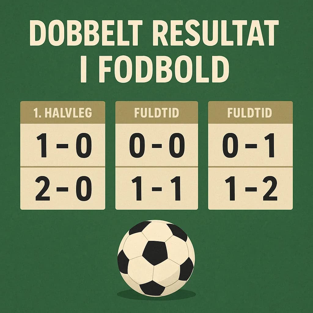 Hvad betyder dobbelt resultater i fodbold?