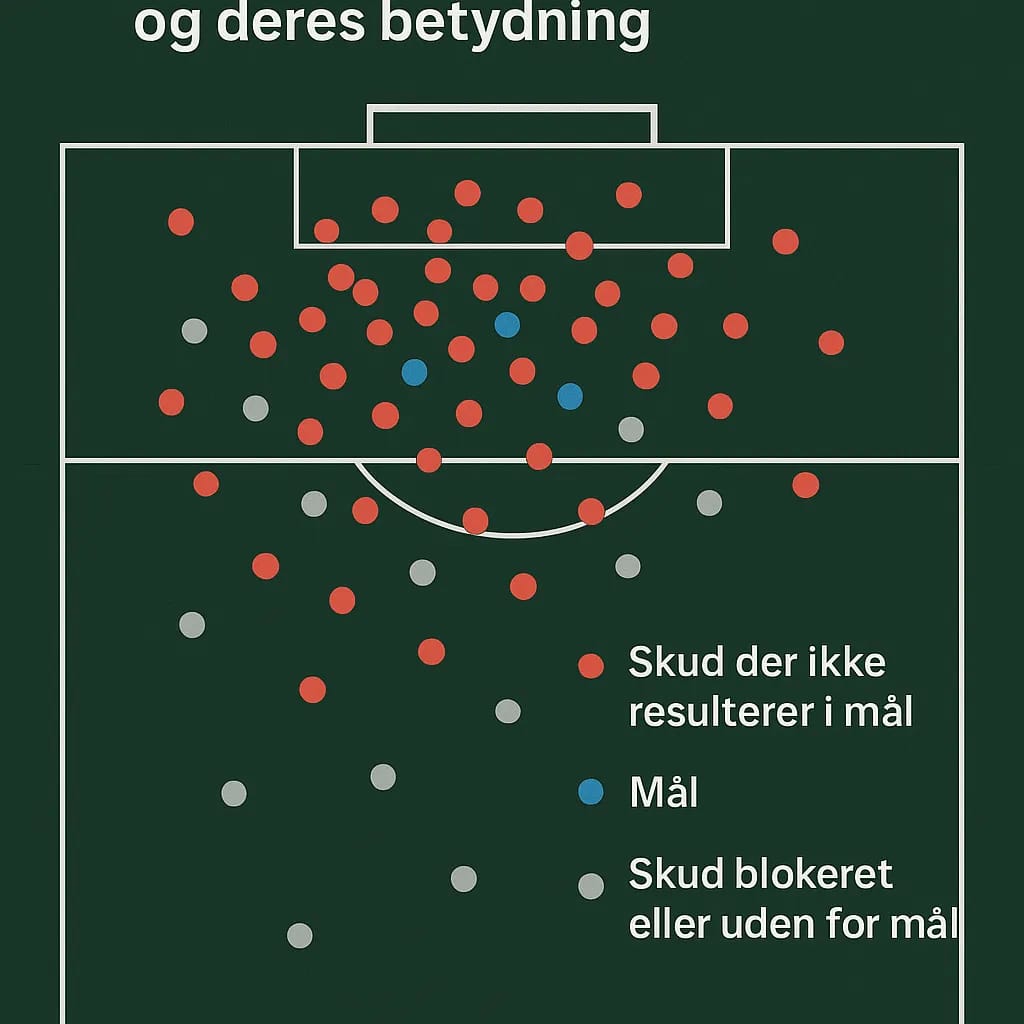 Analyse af skud på mål og deres betydning